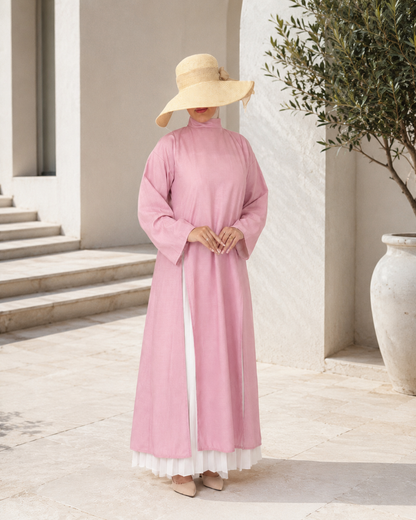 Liquette TAHARA 100 % lin, tunique longue pour femme