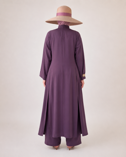 Ensemble TAHARA Prune Sultane, vue de face