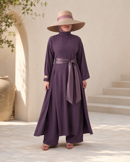 Ensemble TAHARA Prune Sultane avec bas coordonné