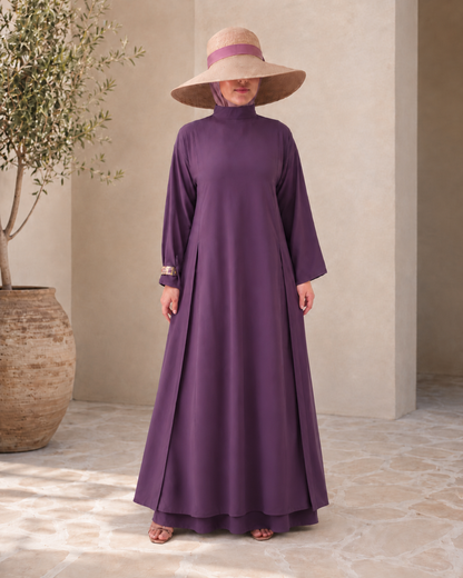 Ensemble TAHARA avec bas coordonné et coupe ample